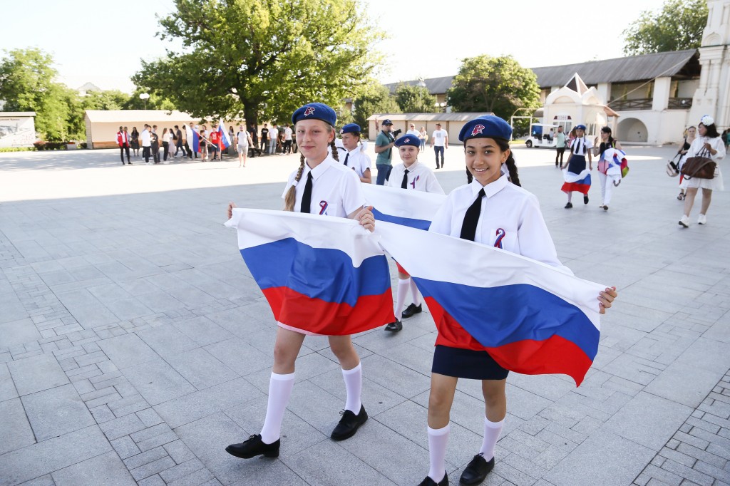 12 июня 2021 г. в Астраханском кремле отметили главный государственный праздник — День России