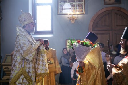 Епископ Ахтубинский и Енотаевский Всеволод совершил первые богослужения в Ахтубинске