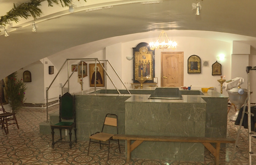 Видеосюжет государственной телерадиокомпании «Лотос»: Храмы Астраханской области готовятся к празднованию Крещения Господня