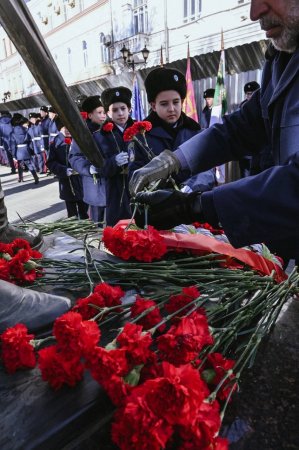 24 января астраханские казаки почтили память невинно убиенных предков