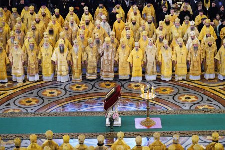 Митрополит Никон принял участие в торжествах по случаю 14-й годовщины интронизации Святейшего патриарха Кирилла