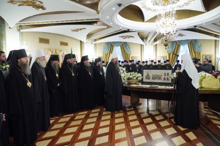 Митрополит Никон принял участие в торжествах по случаю 14-й годовщины интронизации Святейшего патриарха Кирилла