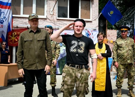 В Астрахани прошли военно-полевые сборы «Георгий Победоносец–2023»