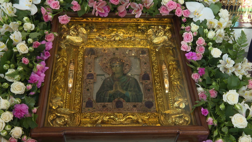 Икона Божией Матери "Умягчение злых сердец" прибыла в Астрахань