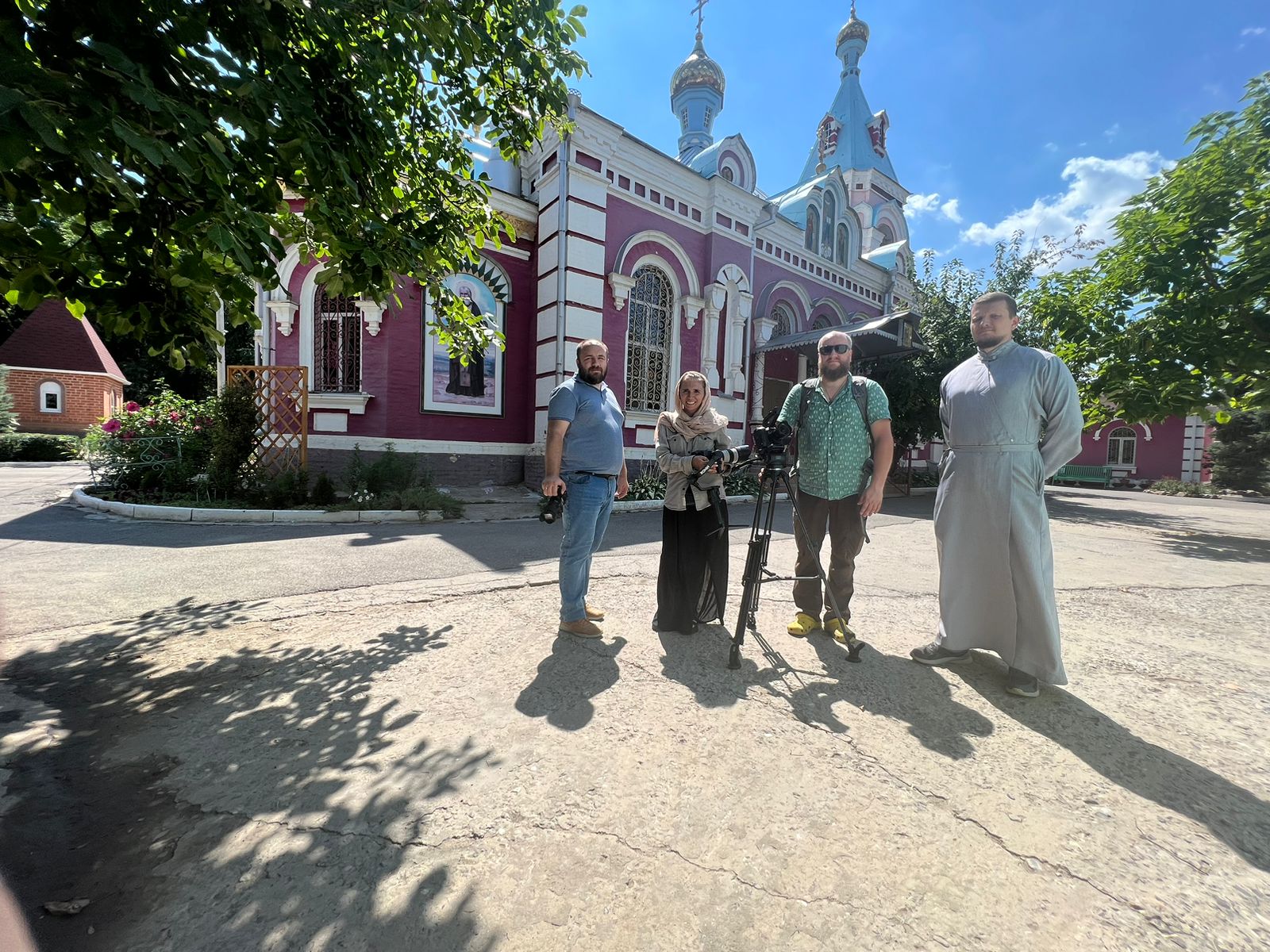 В Астрахани прошли съемки фильма о священномученике Фаддее (Успенском)