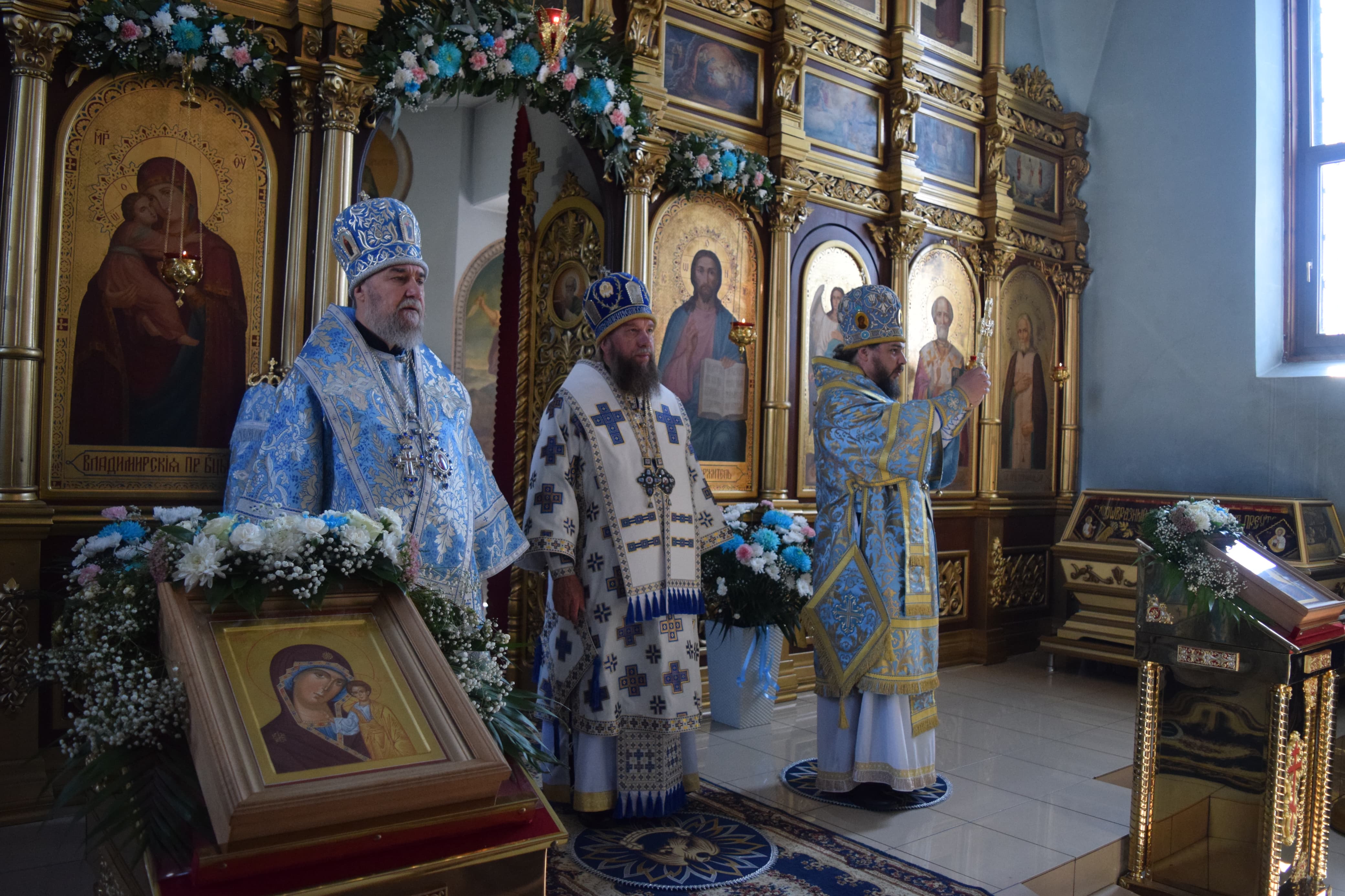 Престольный праздник Владимирского кафедрального собора г. Ахтубинск