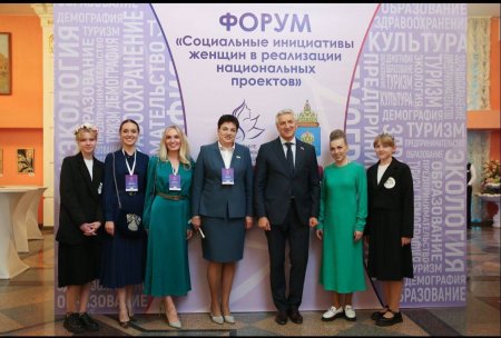 Члены Астраханского отделения Союза православных женщин приняли участие в первом форуме «Социальные инициативы женщин в реализации национальных проектов»