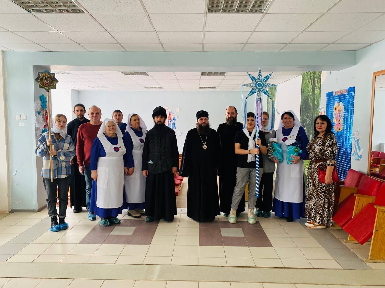 Епископ Матфей посетил военные госпитали Знаменска и Ахтубинска