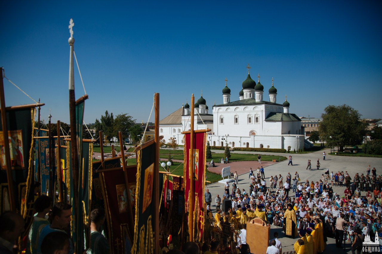 Общегородской Крестный ход в Астрахани