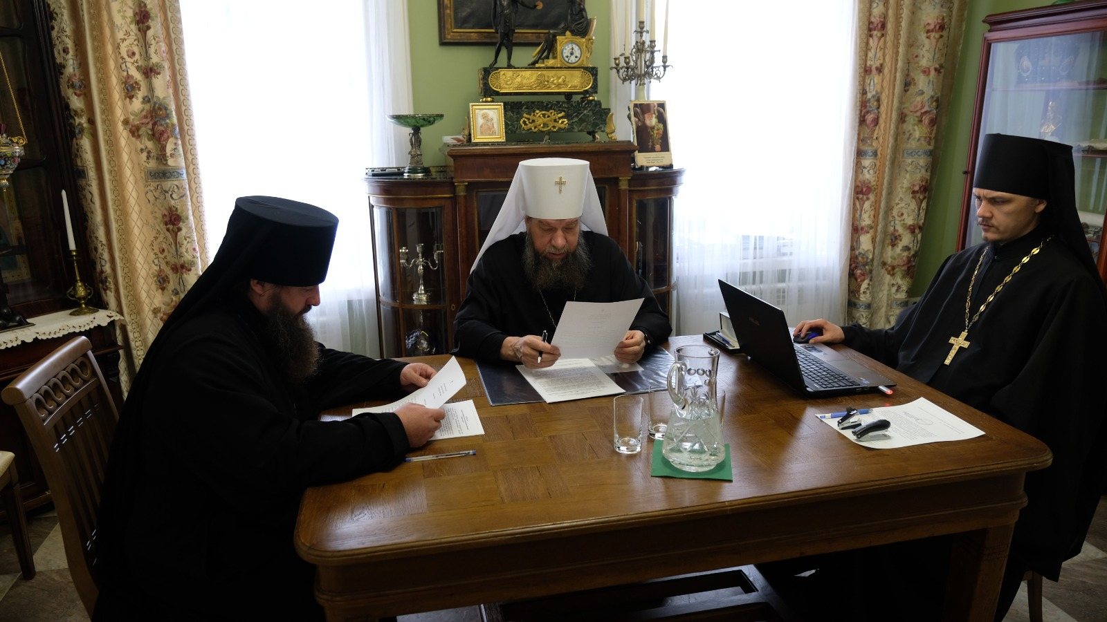 Заседание Архиерейского совета Астраханской митрополии